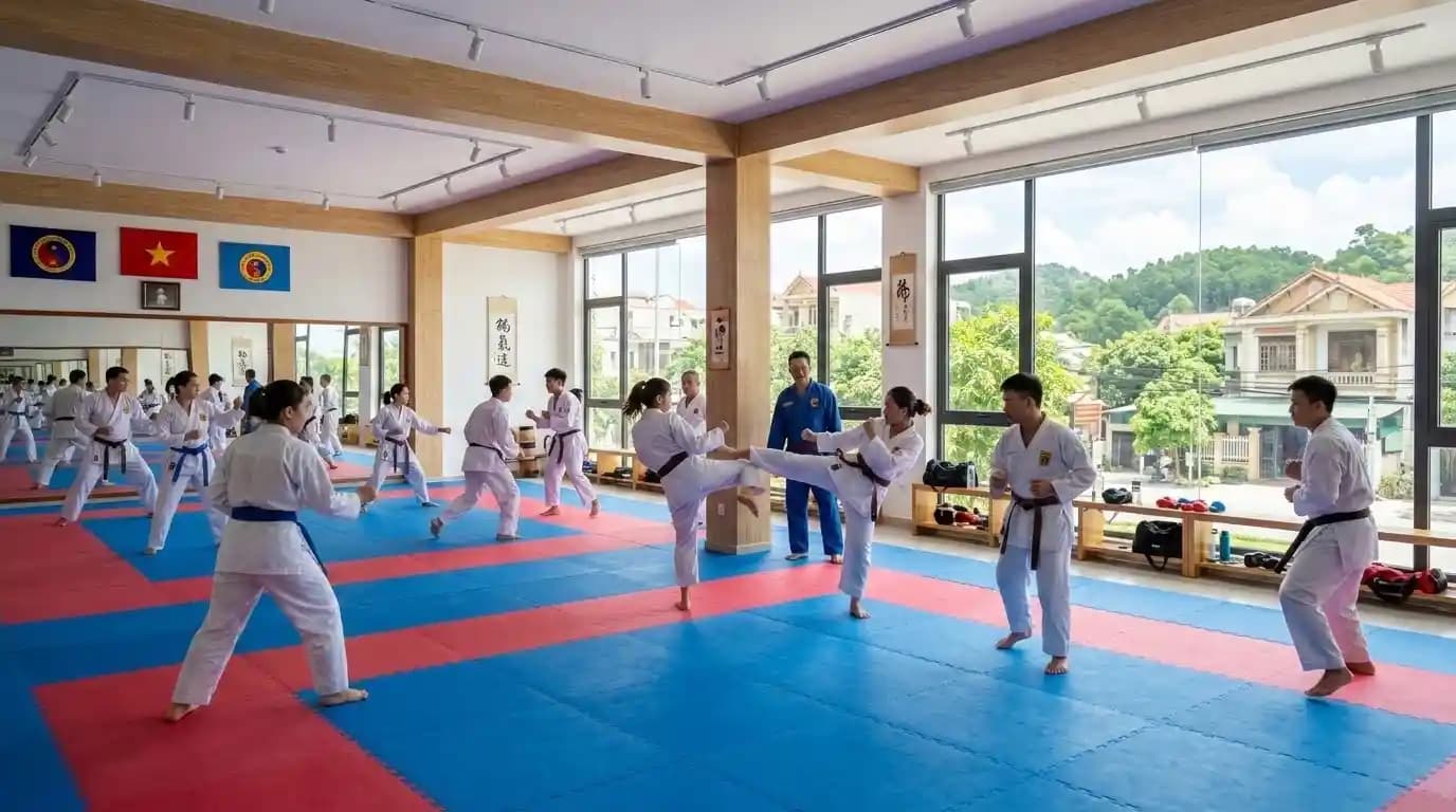 Community martial arts studio in Ha Khanh