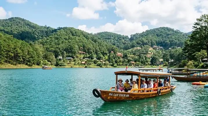 Adventure boat tour