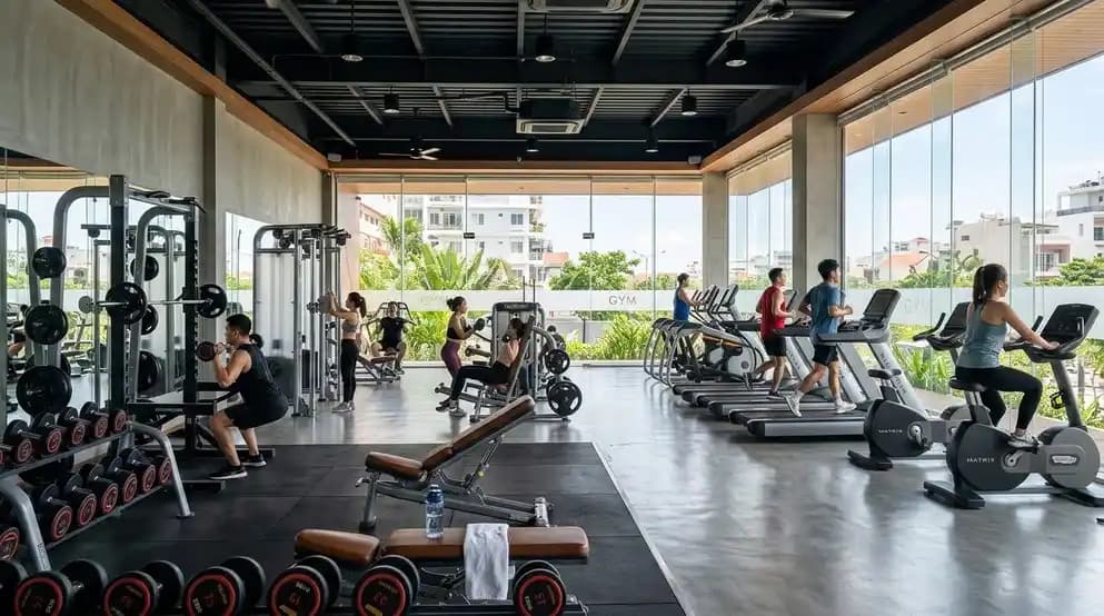 Front Beach Gym