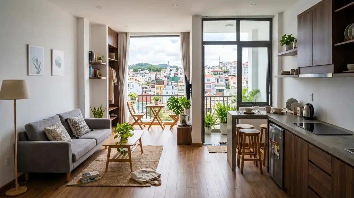 Spacious studio in Ward 1