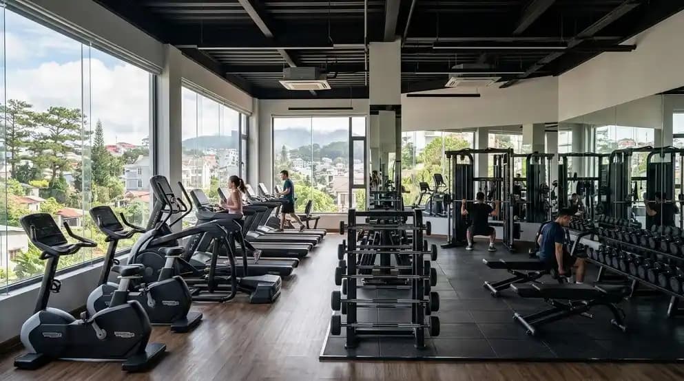 Downtown gym in Ward 1