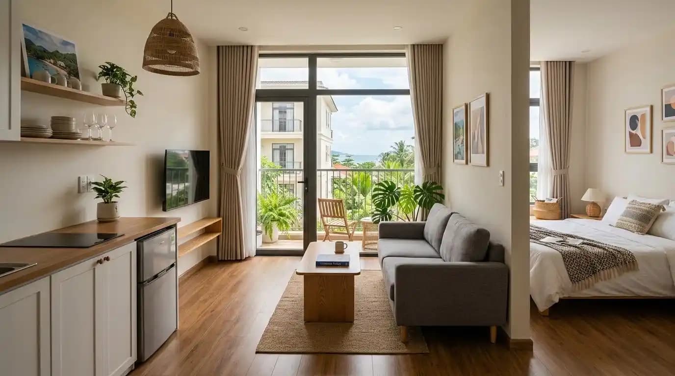 New-build studio in Bai Truong
