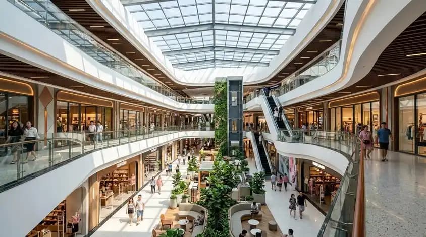 Local shopping mall