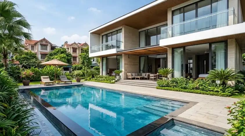 Quiet villa in Cau Giay