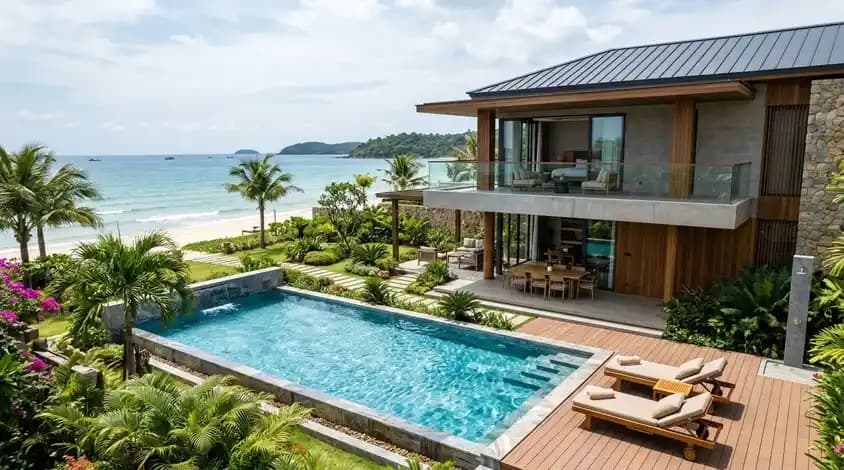 Quiet villa in Bai Truong