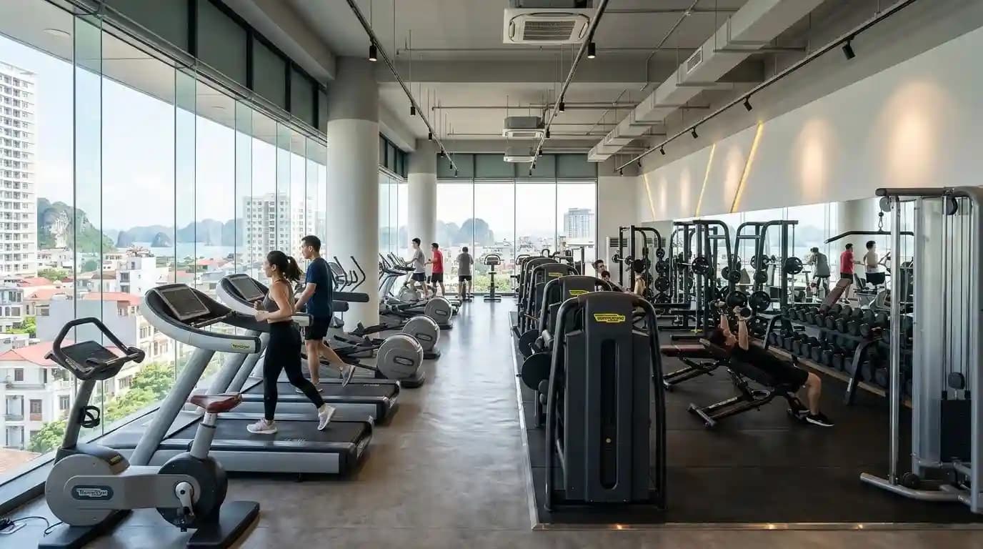 Local gym in Hong Hai