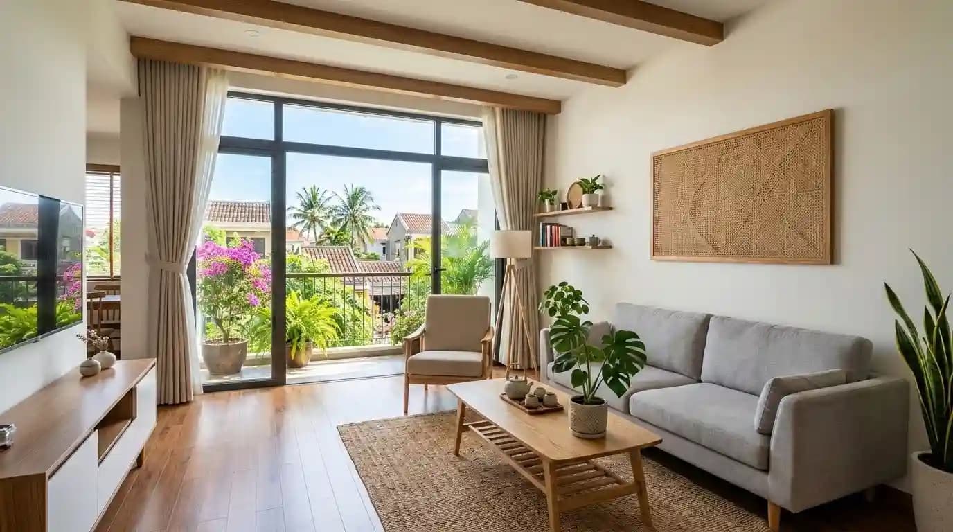 New-build apartment in Cam Chau
