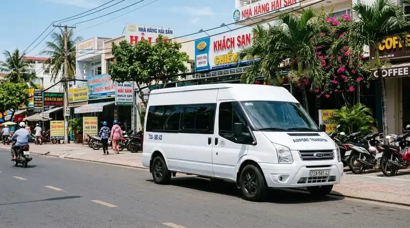 Fast airport transfer service