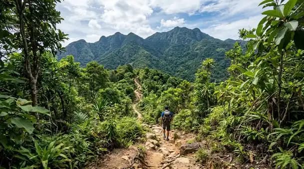 Ba Ho Waterfall Trekking