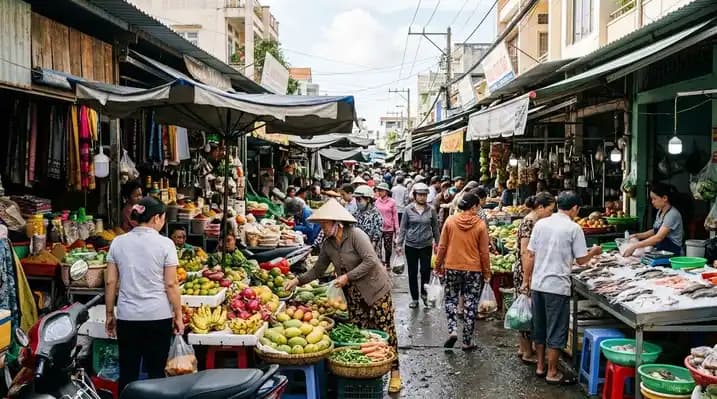 Coastal local market