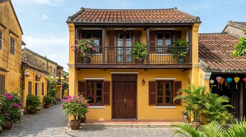 Traditional house near Minh An old quarter