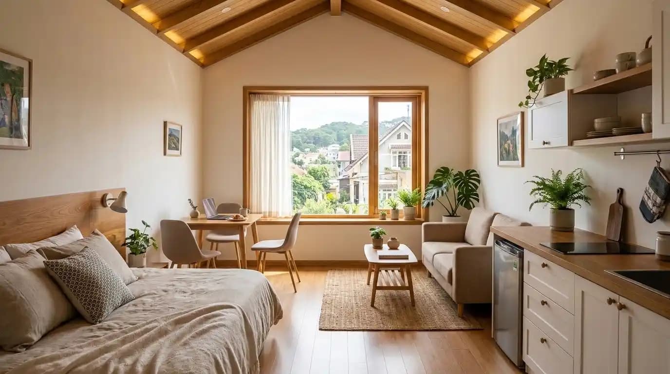 Family-friendly studio in Ward 1