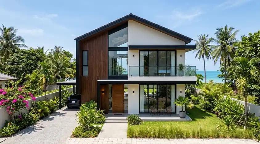 Family-friendly house in Ganh Dau