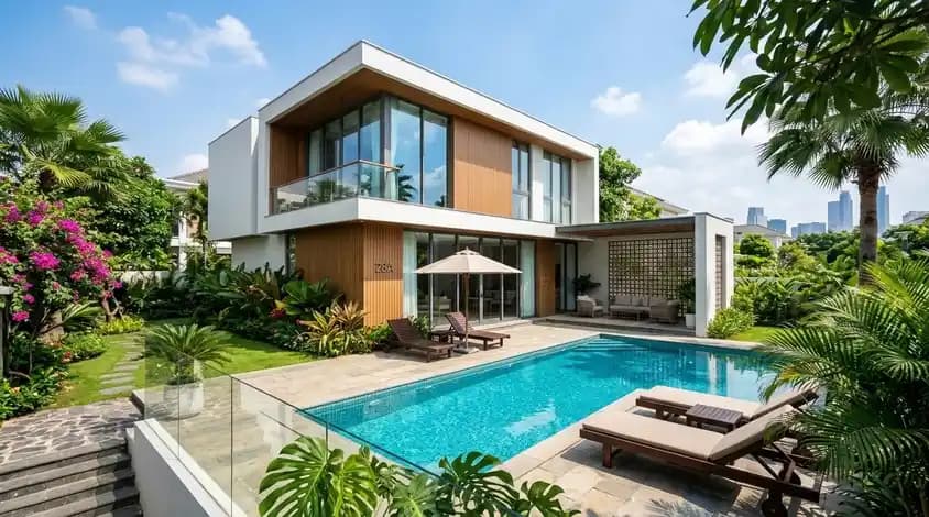 Quiet villa in District 1