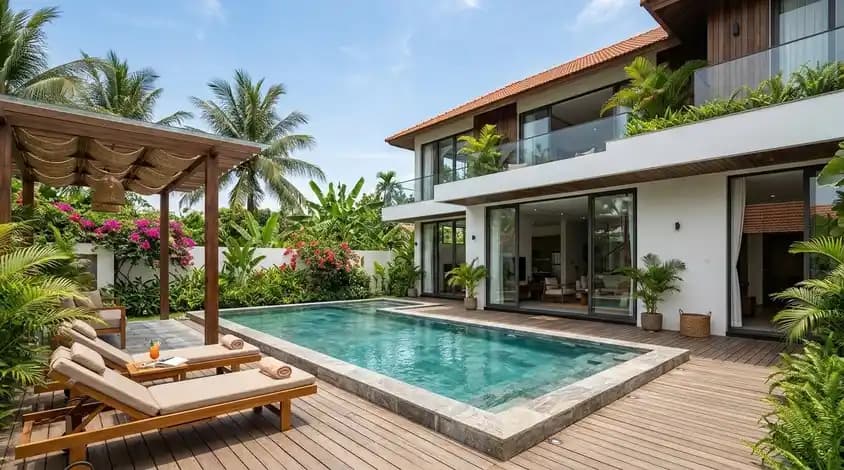 New-build villa in Cam Chau