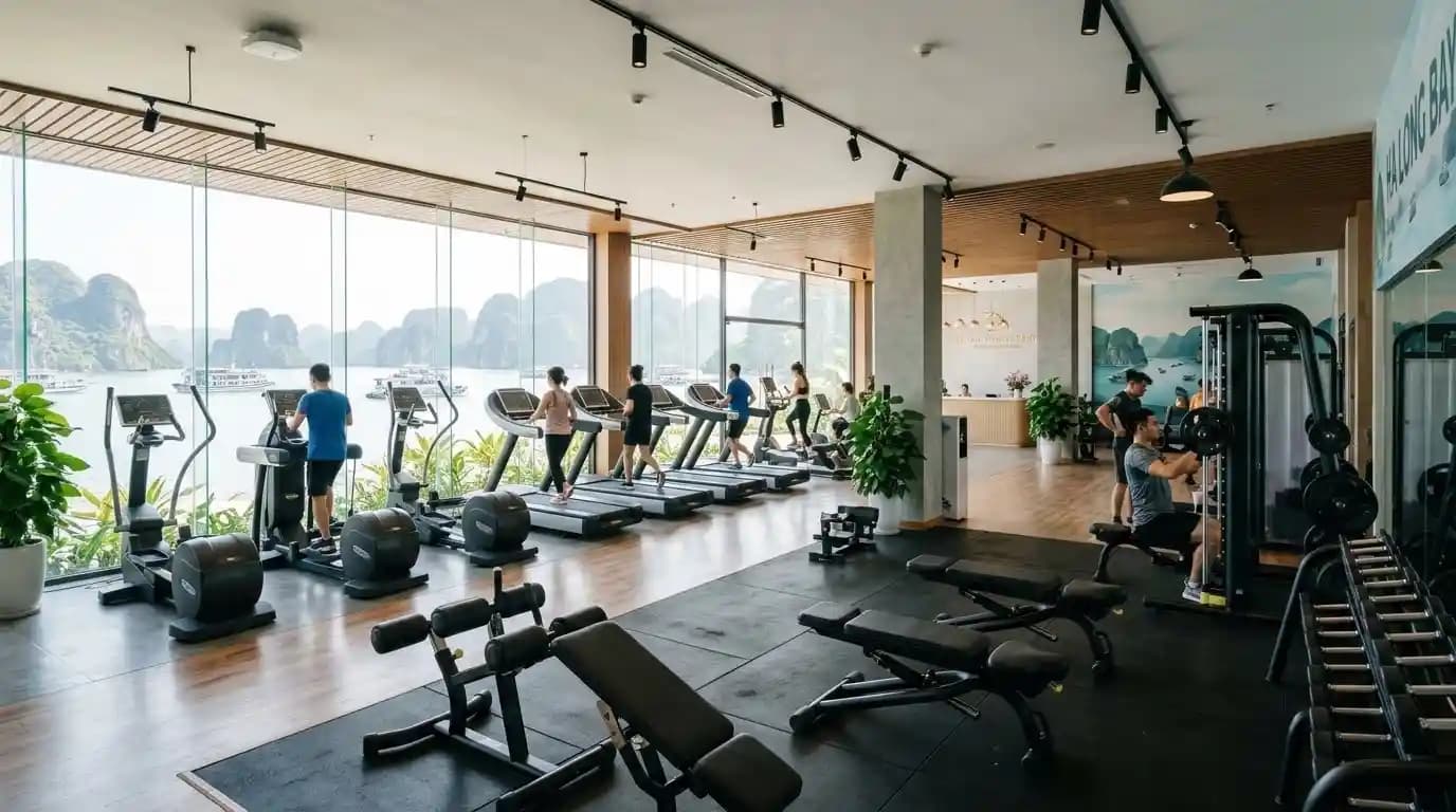 Premier gym in Bai Chay