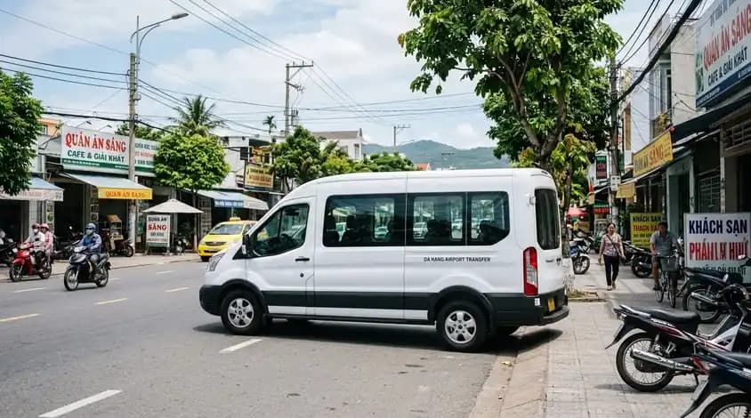 Fast airport transfer service
