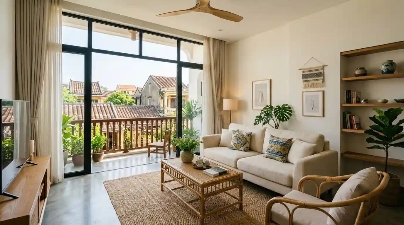 Family-friendly apartment in Minh An