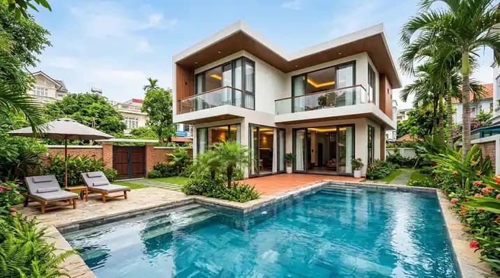 Convenient villa in Hai Ba Trung