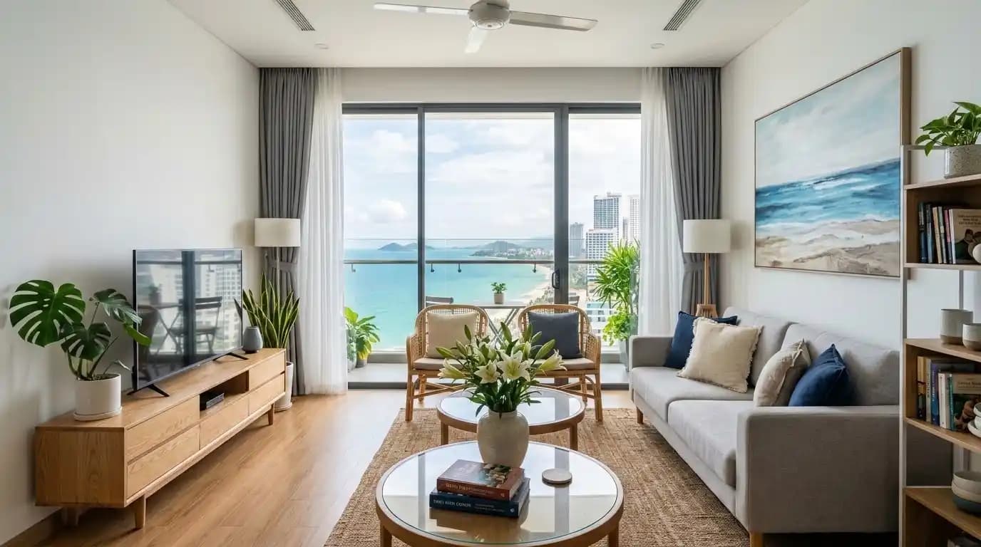 Family-friendly apartment in Xuong Huan
