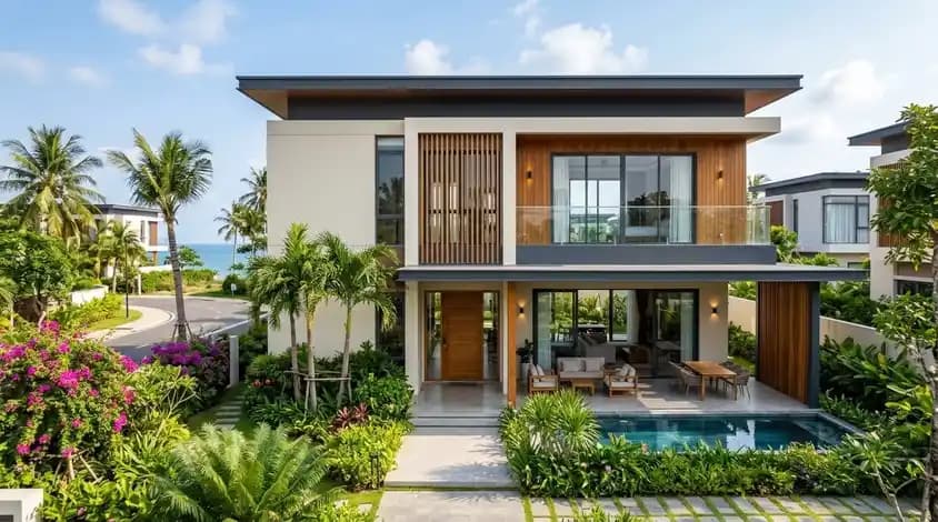 New-build house in Bai Truong