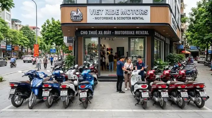 Cau Giay Scooter Rentals