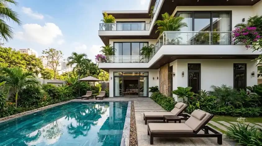 Family-friendly villa in Tan Binh
