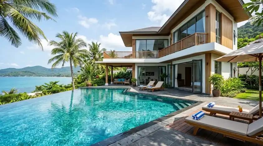 Compact villa in Ham Ninh