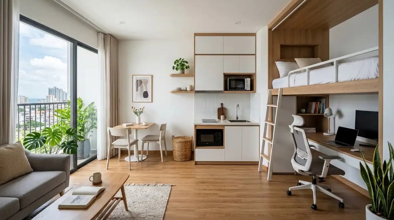 Family-friendly studio in Ward 3