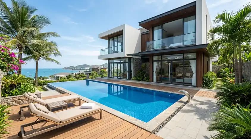 Hillside villa near Ward 2