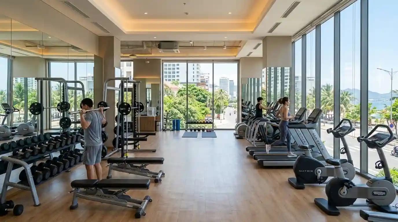 Community gym in Tan Lap