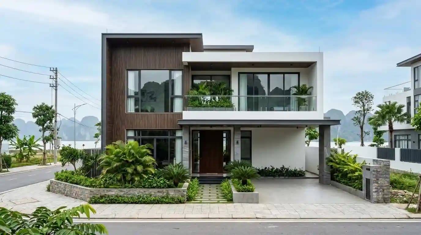 New-build house in Ha Khanh