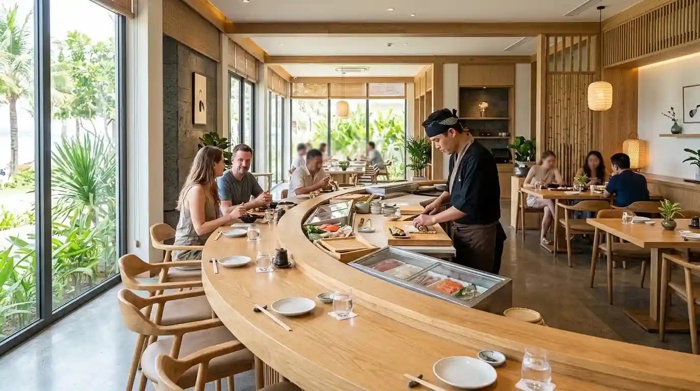 Golden Japanese Kitchen