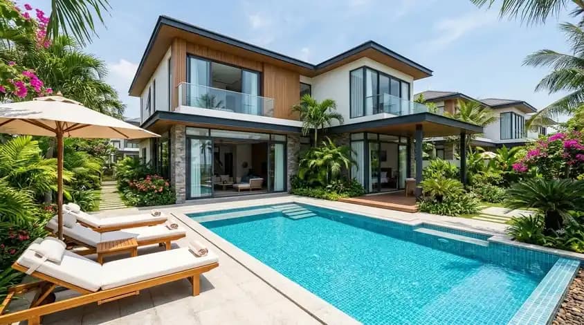 Renovated villa in Thang Nhat