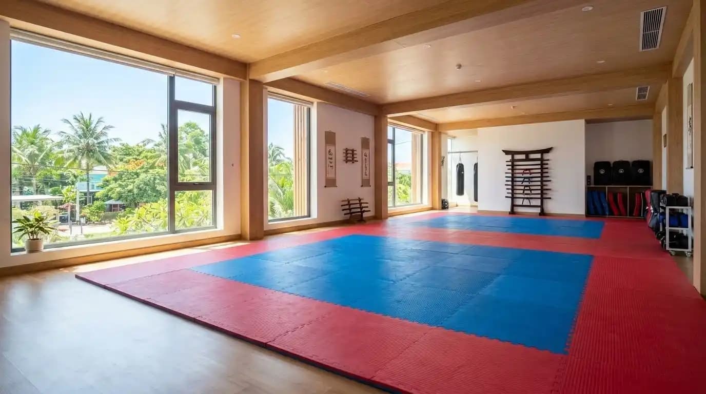 Community martial arts studio in An Thoi