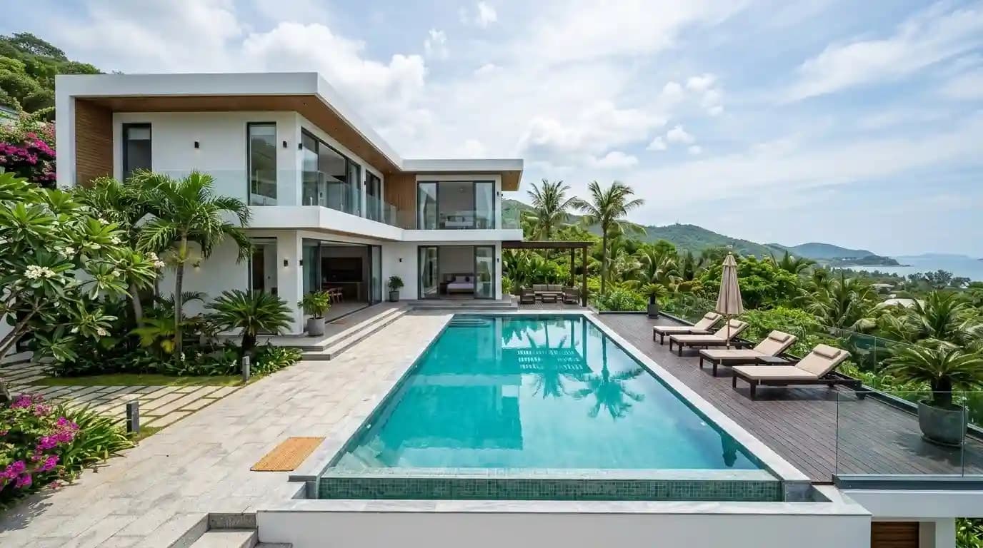 Quiet villa in Rach Dua