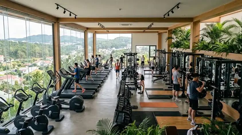 Community gym in Ward 3