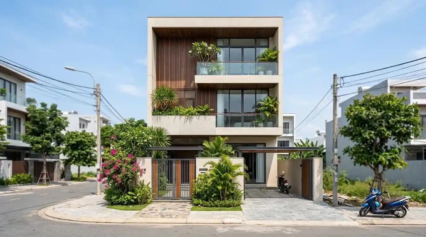 New-build house in Tan Lap