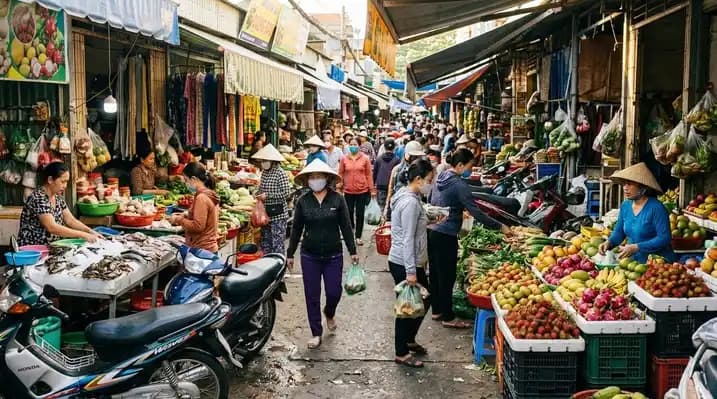 Old Town local market