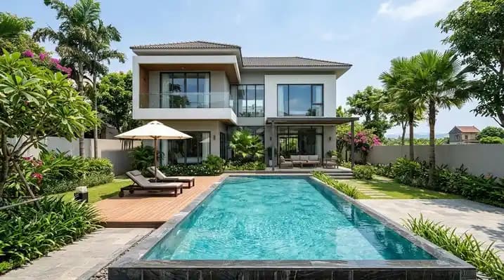 Charming villa in Gia Lam