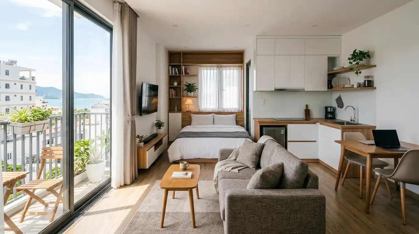 Charming studio in Lien Chieu