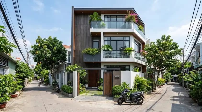 Elegant house in Binh Thanh