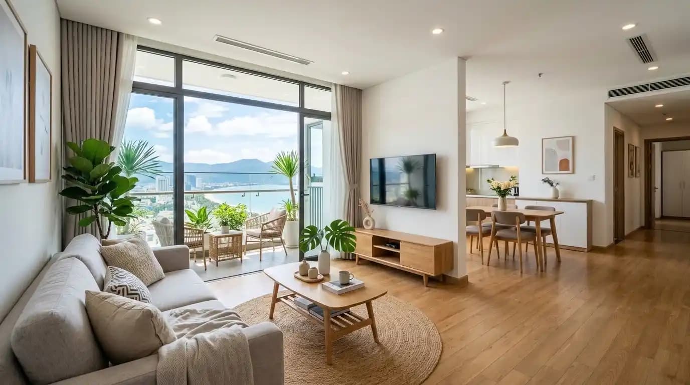 Modern 1BR steps from the beach
