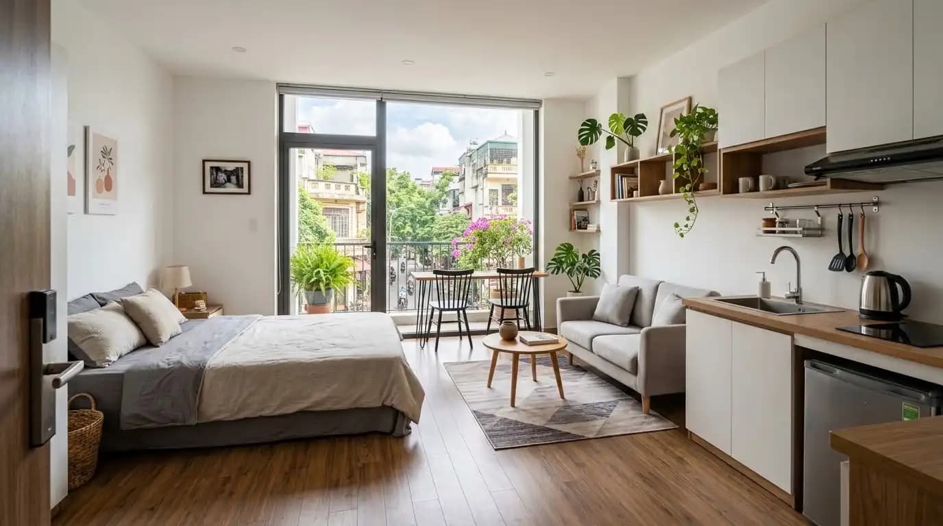 Elegant studio in Hai Ba Trung