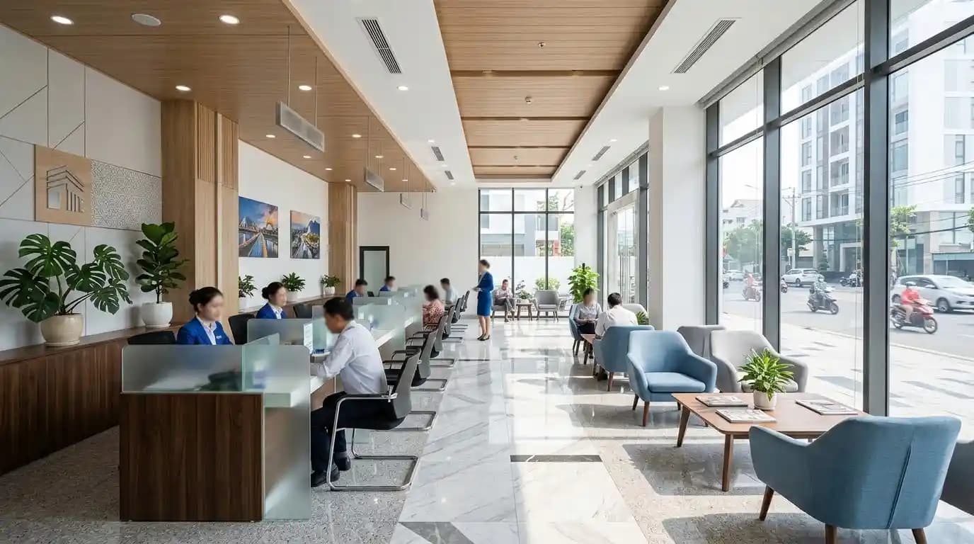 Community bank branch