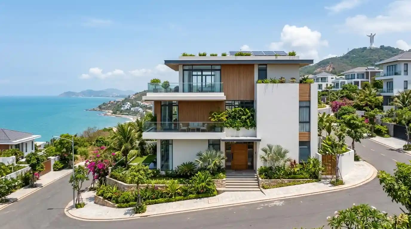 House near Bai Dau fishing village