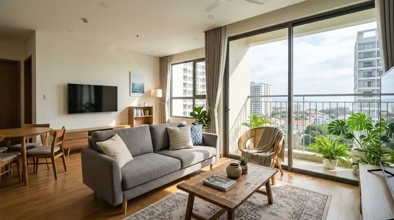 Renovated apartment in Thang Nhat