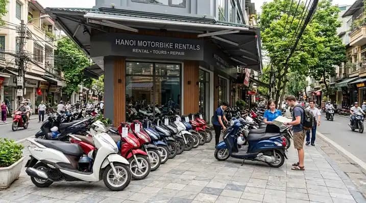 Old Quarter Motorbike Rentals