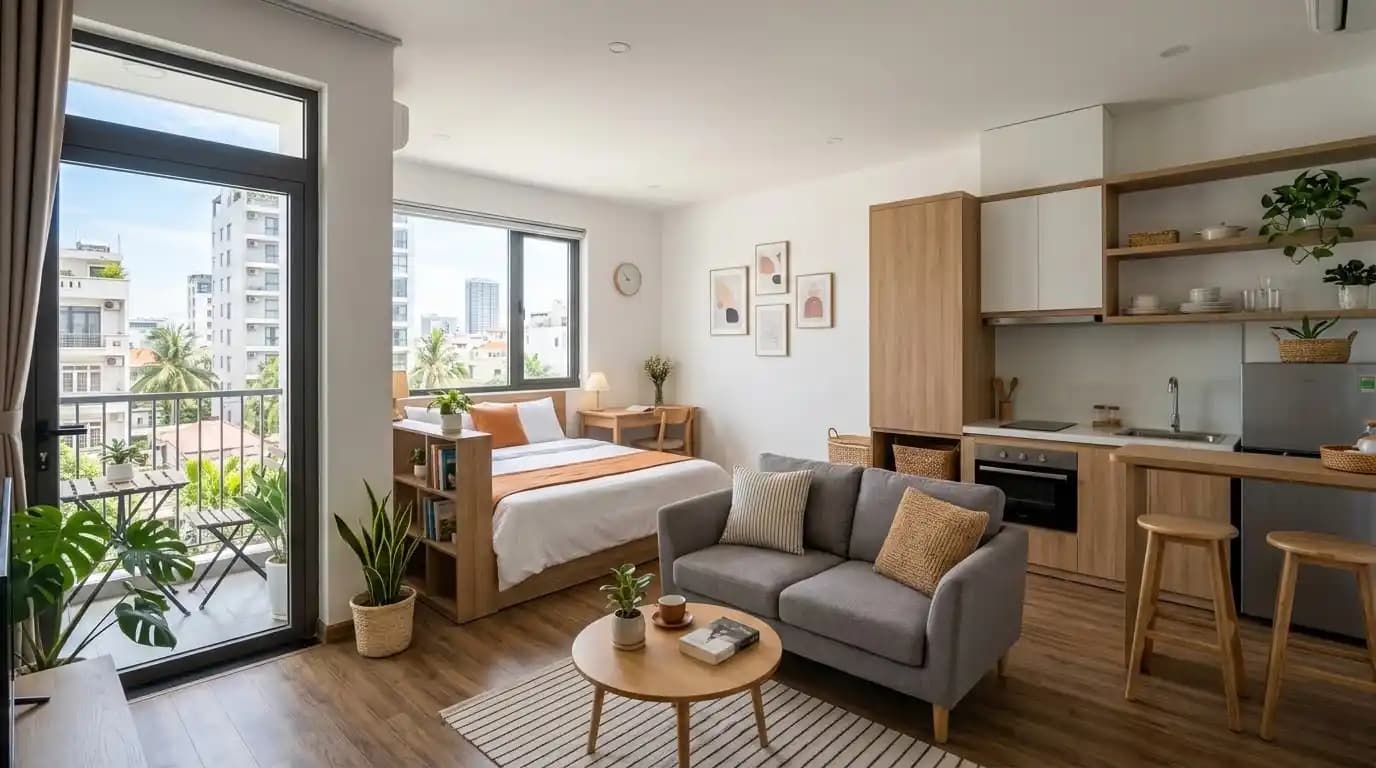 Renovated studio in Hai Chau