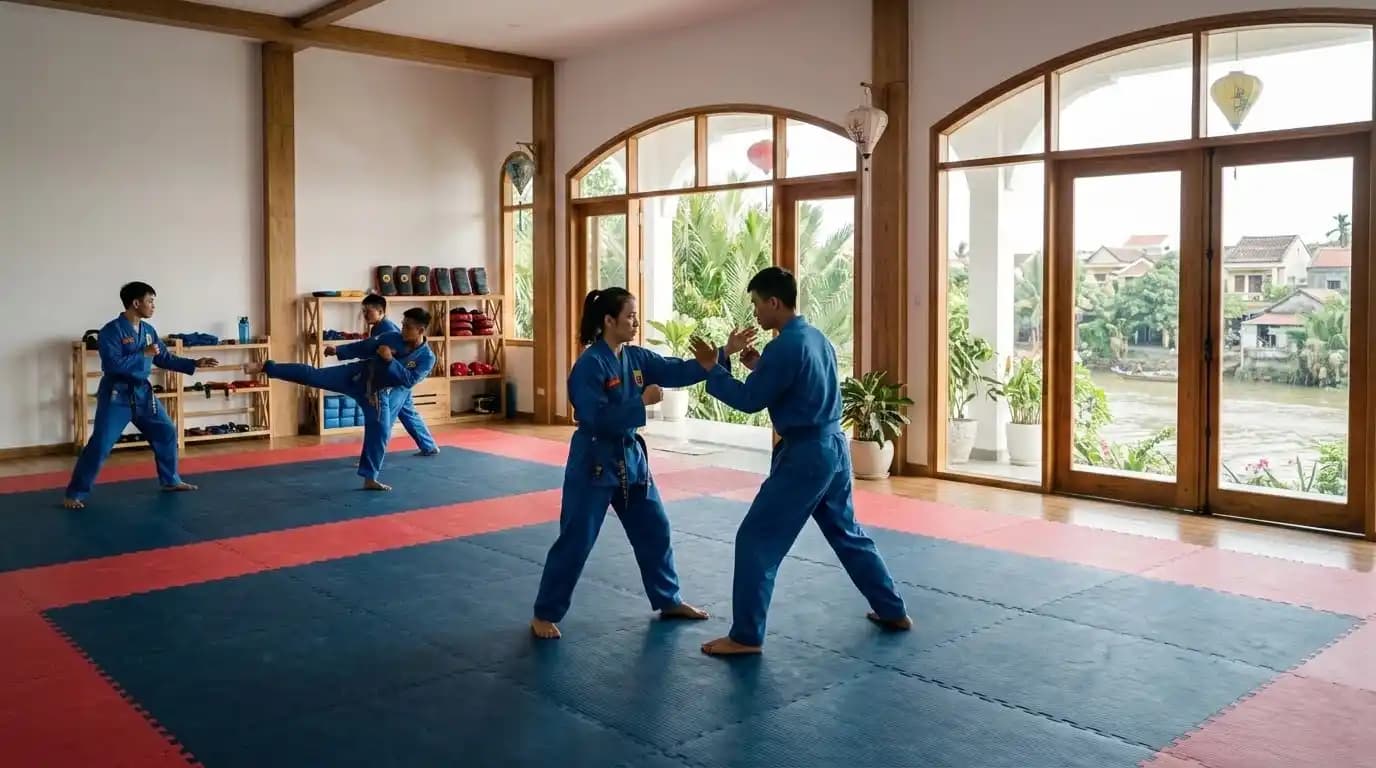 Local martial arts studio in Cam Nam
